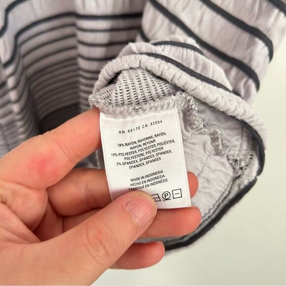 Anthropologie Deletta Striped Tank Top Purple Size S - Picture 8 of 9